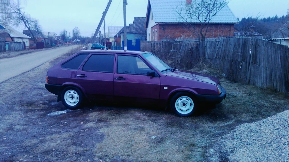 Lada 2109 КАРАЛ темно-бордовий 2