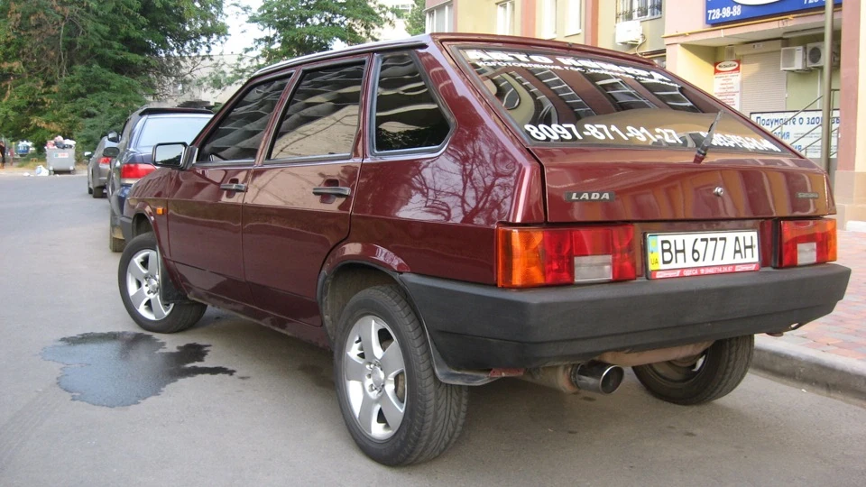Lada 2109 Красивий бордо 3