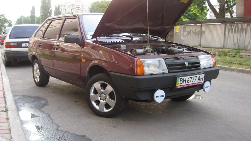 Lada 2109 Красивий бордо 5