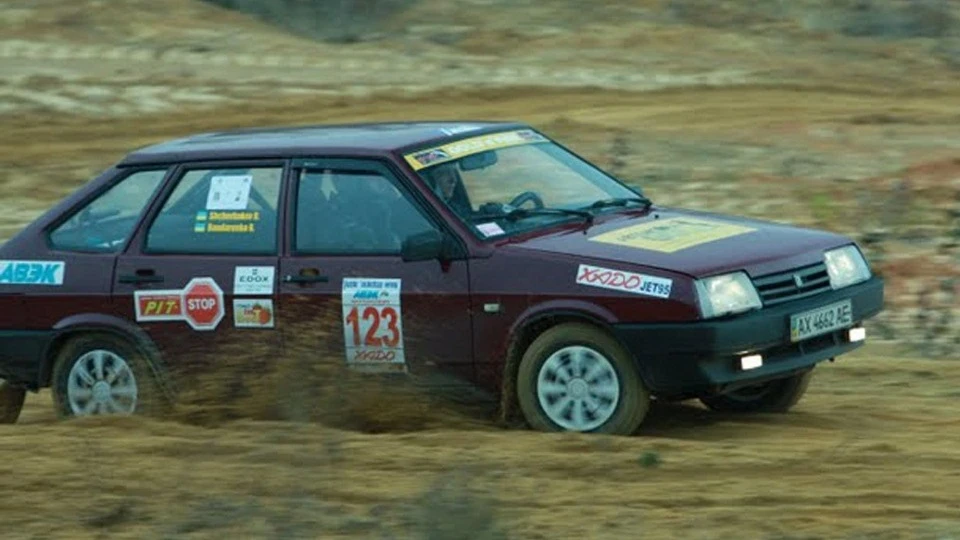 Lada 2109 Мій навчальний rallye-car