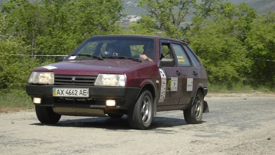 Lada 2109 Мій навчальний rallye-car 5