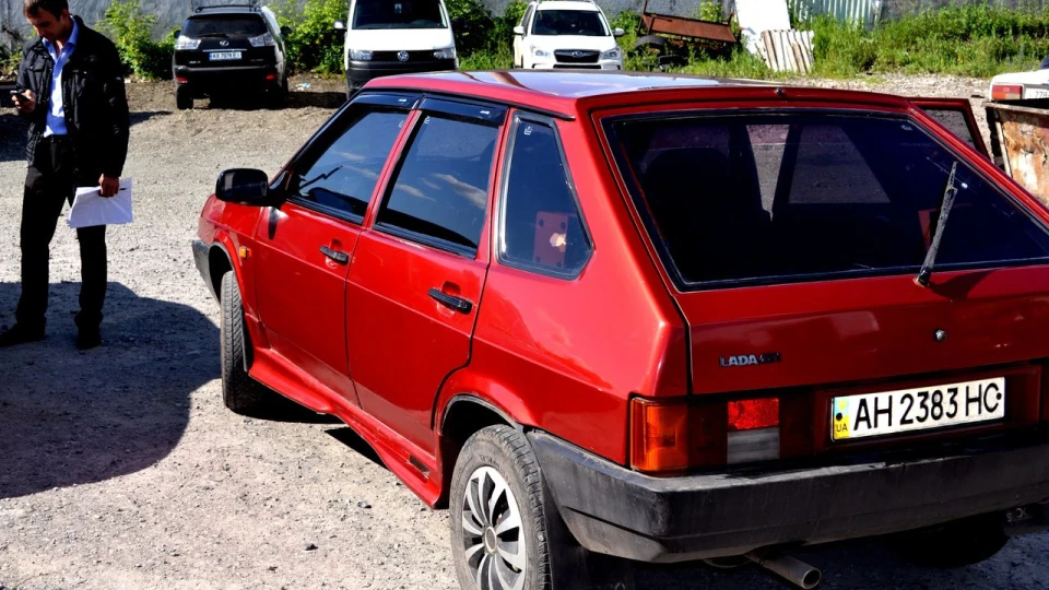 Lada 2109 reexport Червоне полум'я