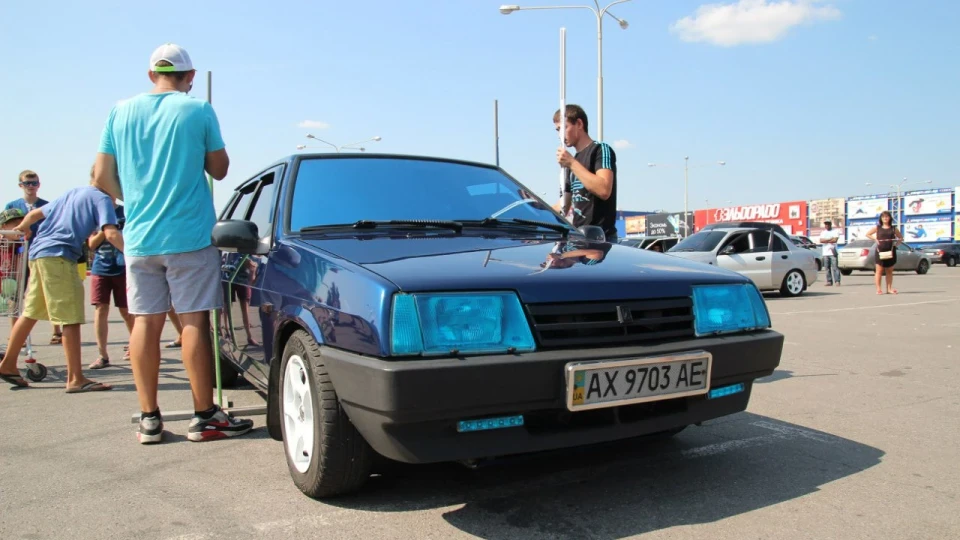 Lada 2109 синій металік 5
