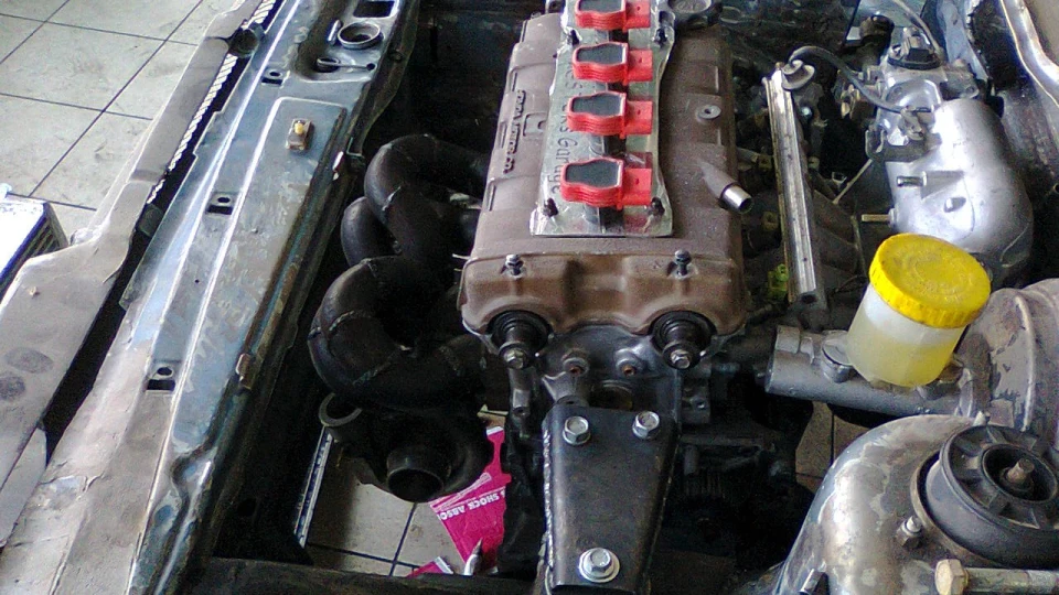 Lada 2109 swap honda 1.5turbo, 4wd 4