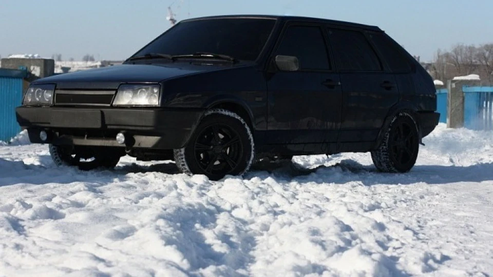 Lada 2109 The dark blue gangster 3