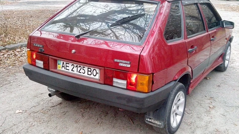 Lada 2109 вишневий металік, ГБО 2