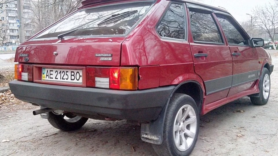 Lada 2109 вишневий металік, ГБО 3