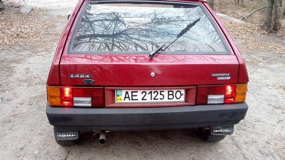 Lada 2109 вишневий металік, ГБО 4