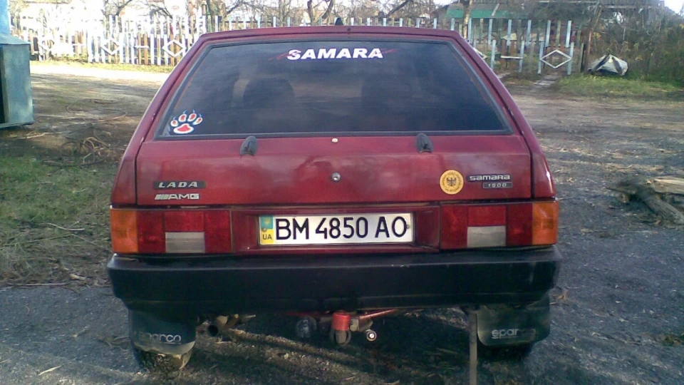 Lada 2109 Зубило червоне. 4