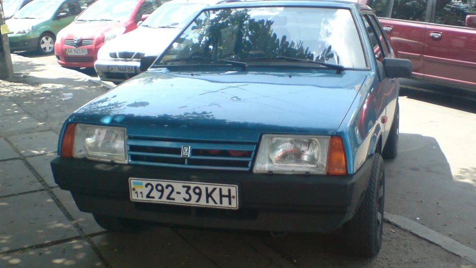 Lada 21099 Аквамарин) Пацаномобіль 3