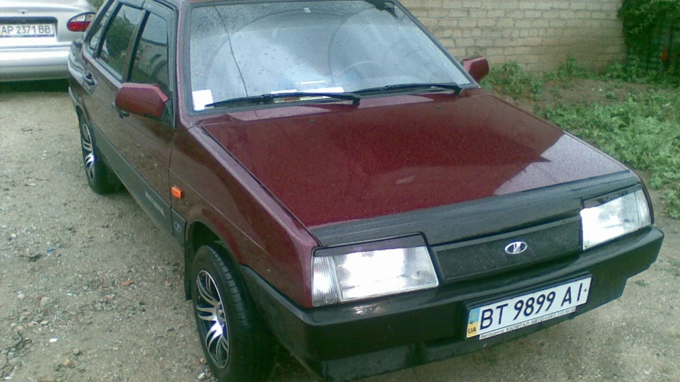 Lada 21099 Червоний металік 4