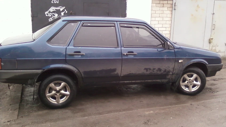 Lada 21099 Синя що! 2