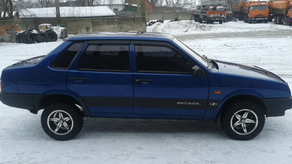 Lada 21099 Синій МетАлл 2