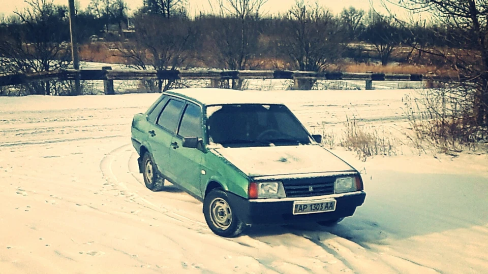 Lada 21099 Зелений таз 2