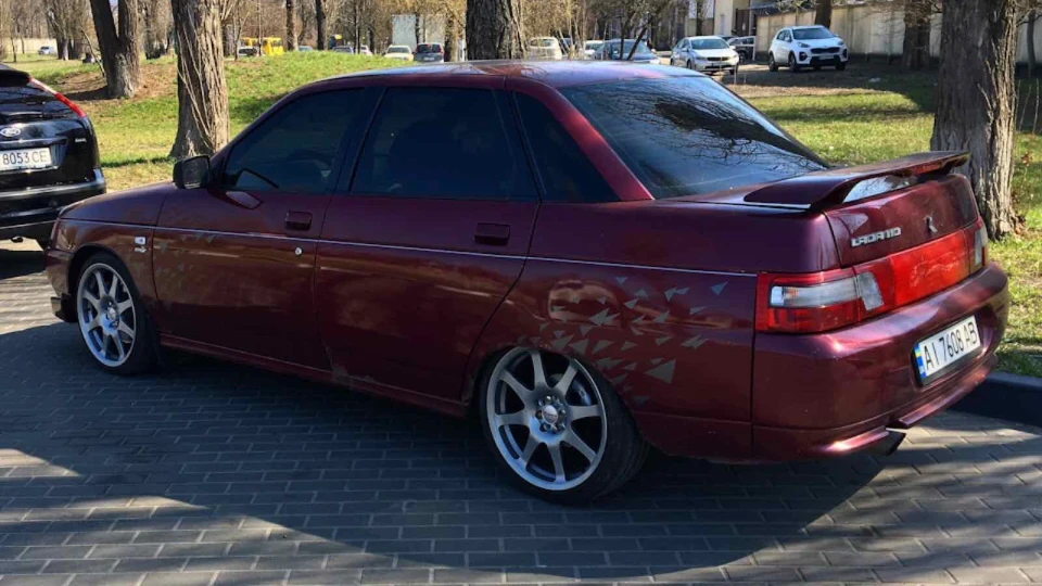 Lada 2110 日本侍爱 Eibach 4