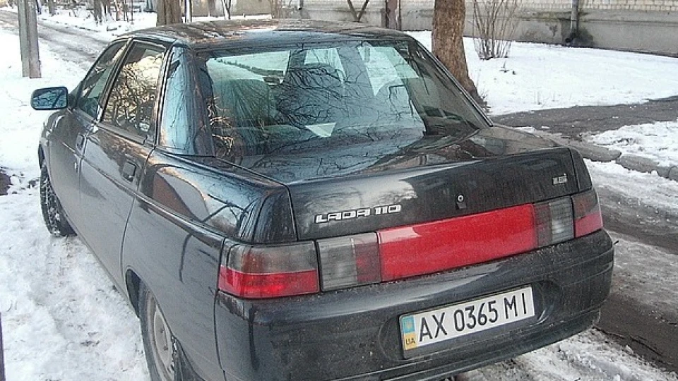 Lada 2110 Police in black 2