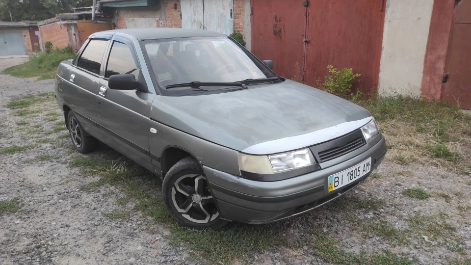 Lada 2110 Сіра-зеленка))
