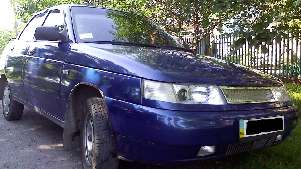 Lada 2110 синя ракета 3