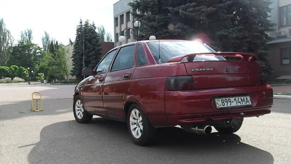 Lada 2110 Вишневий металік 5