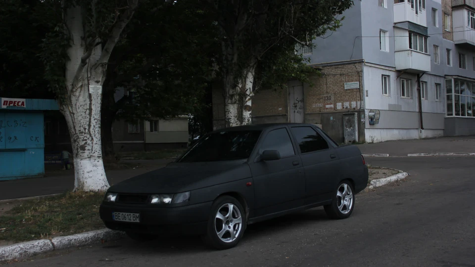 Lada 2110 злий і чорний) 2