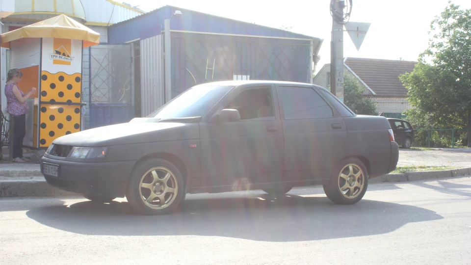 Lada 2110 злий і чорний) 5