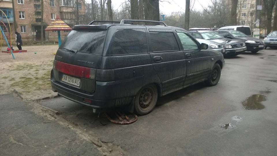 Lada 2111 москальська ракета 4