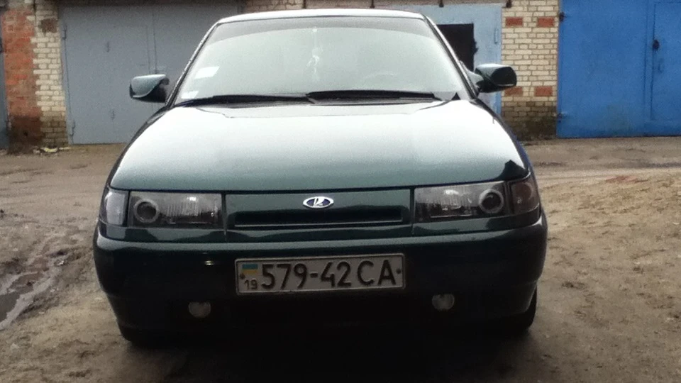 Lada 2111 зелений сарайко 2