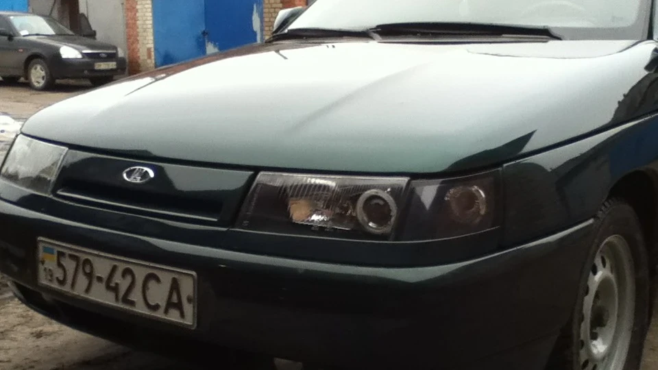 Lada 2111 зелений сарайко 4