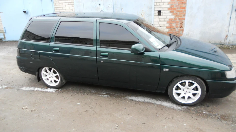 Lada 2111 зелений сарайко 5