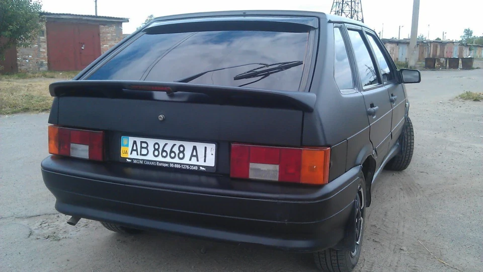 Lada 2114 Чорний мат 2