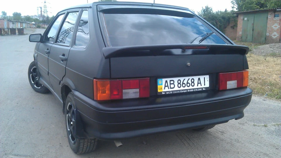 Lada 2114 Чорний мат 3