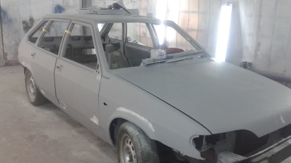 Lada 2114 Снігова на стилі 2