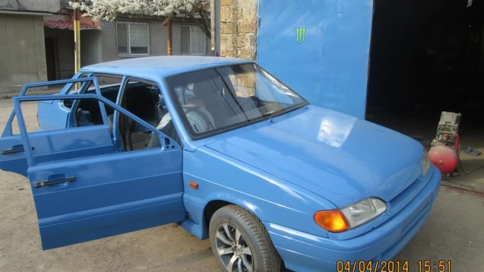 Lada 2115 блакитні двері))))))))))) 5