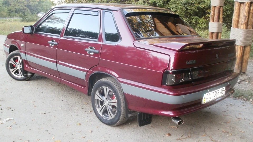 Lada 2115 червоний металік 3