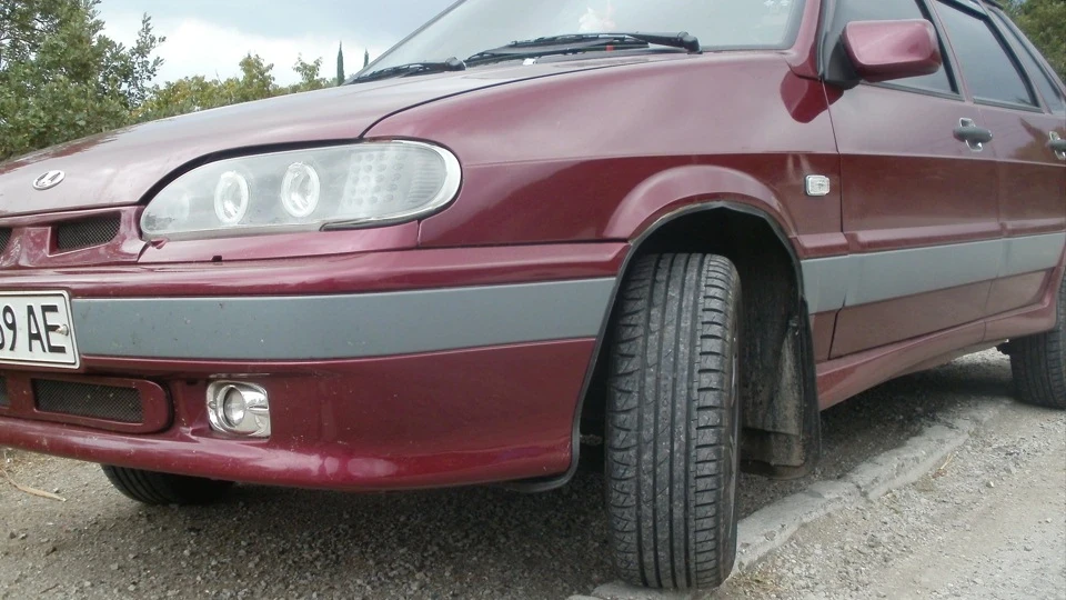 Lada 2115 червоний металік 4