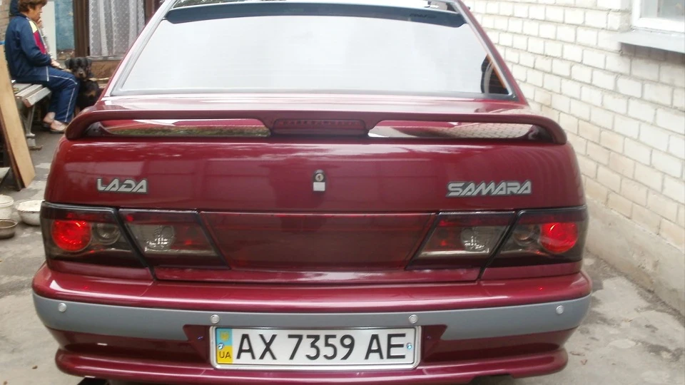 Lada 2115 червоний металік 5