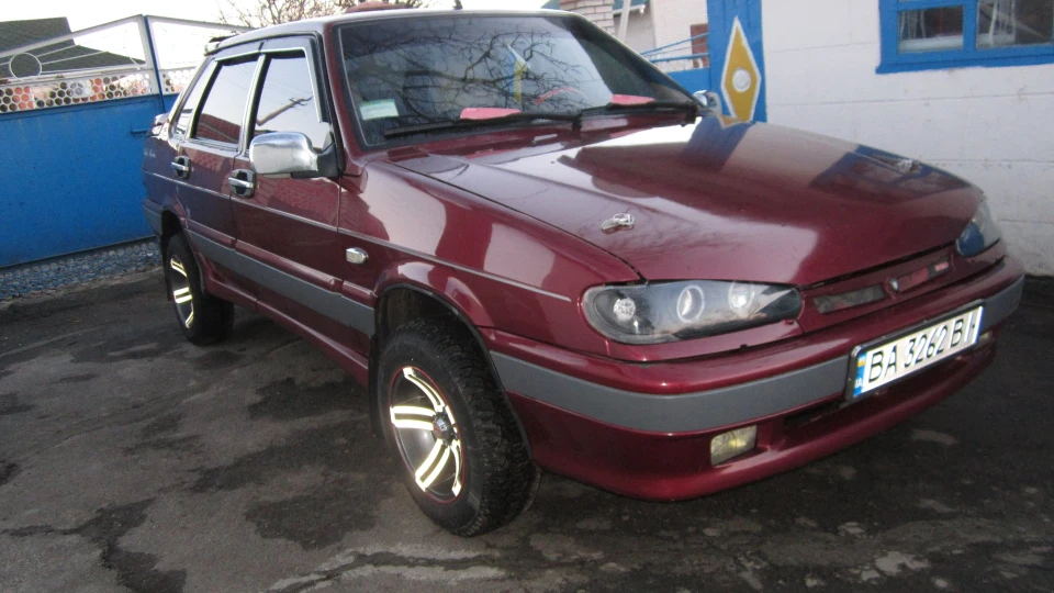 Lada 2115 червоний-металік 2