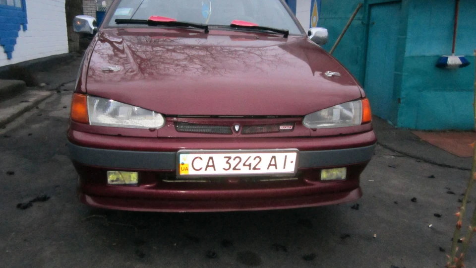 Lada 2115 червоний-металік 4