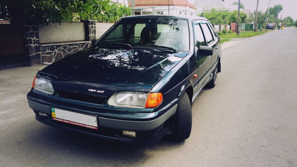 Lada 2115 Темно зелений металік 3
