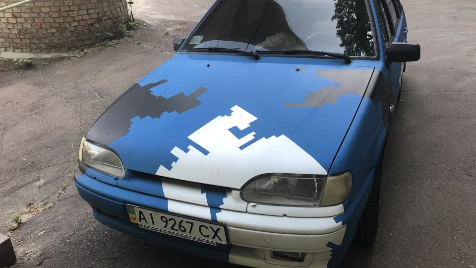 Lada 2115 #Urban #camo #style 3