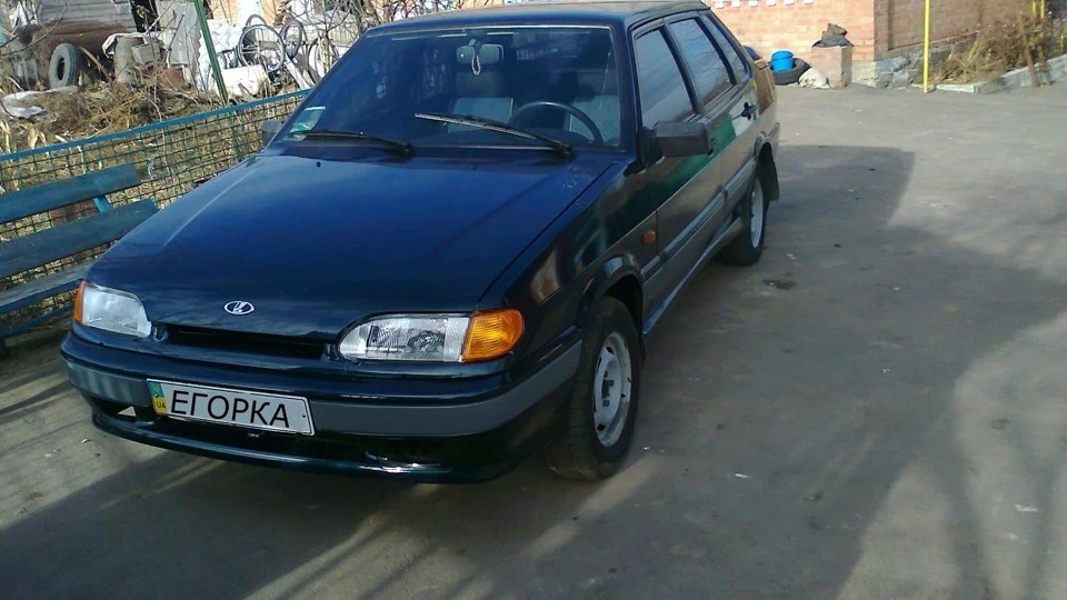 Lada 2115 зелений-металик 2