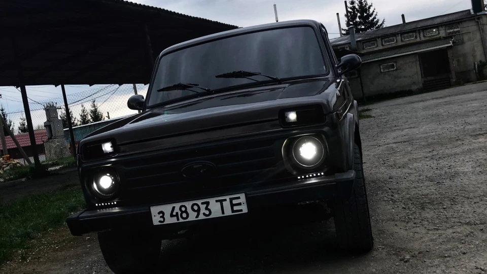 Lada 4x4 3D Аngry bear🐻 3