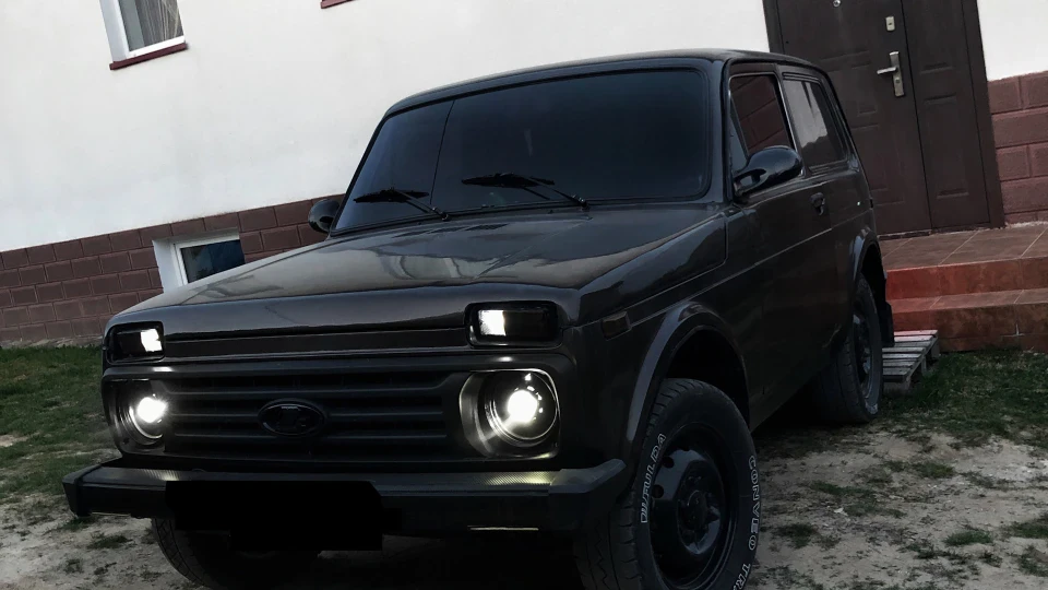 Lada 4x4 3D Аngry bear🐻 4