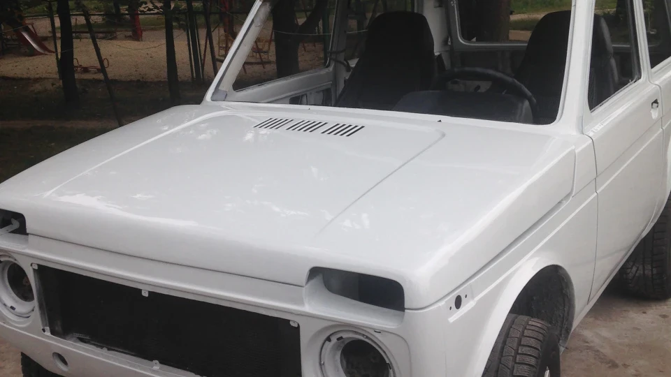 Lada 4x4 3D Біла 3