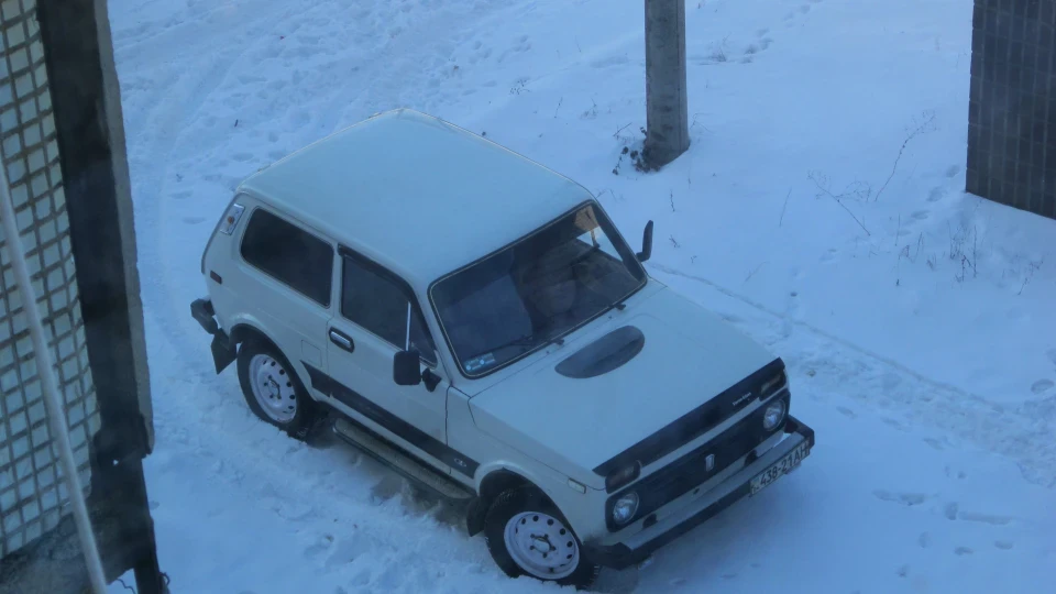 Lada 4x4 3D МУРКА біла 2