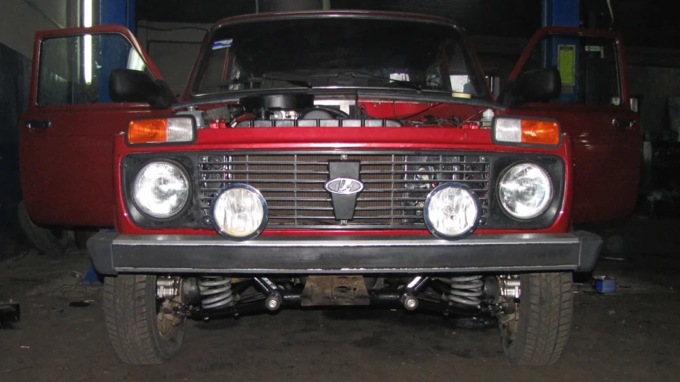 Lada 4x4 3D Нива Точка збирання 3