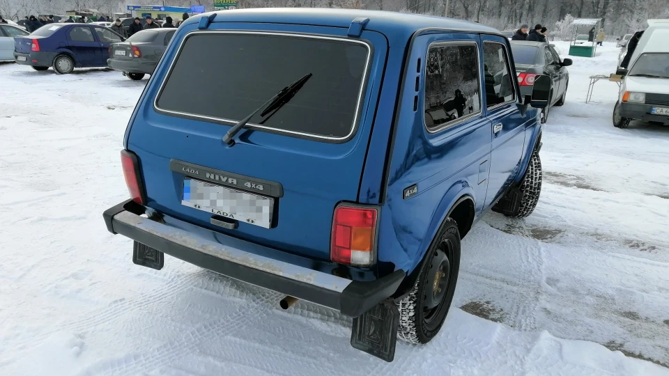 Lada 4x4 3D Синя черепаха🐢