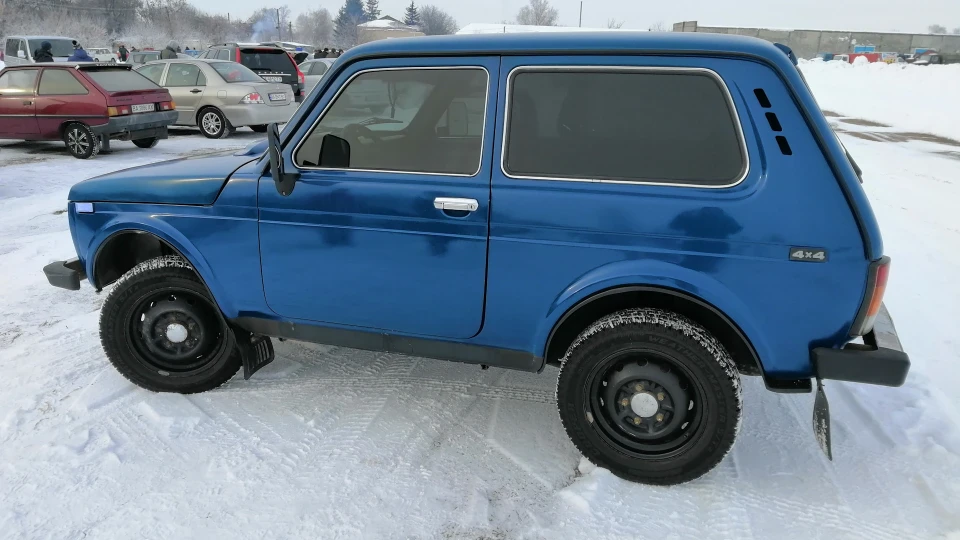 Lada 4x4 3D Синя черепаха🐢 3