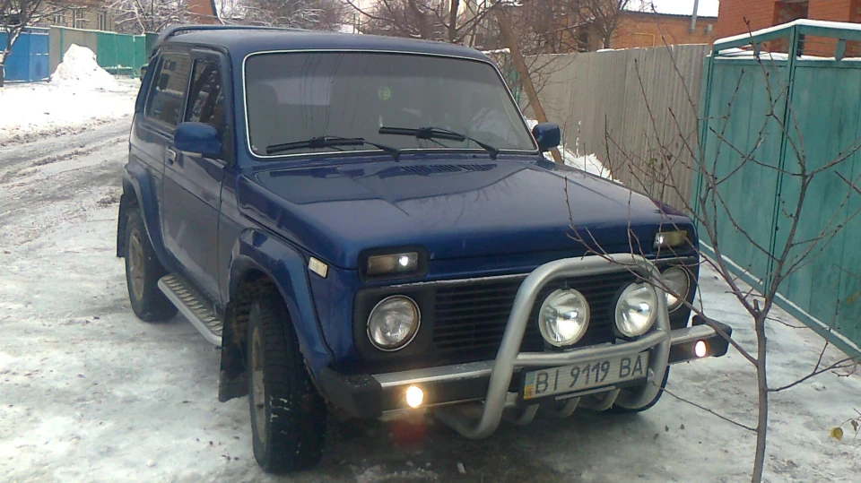 Lada 4x4 3D Синій Металик