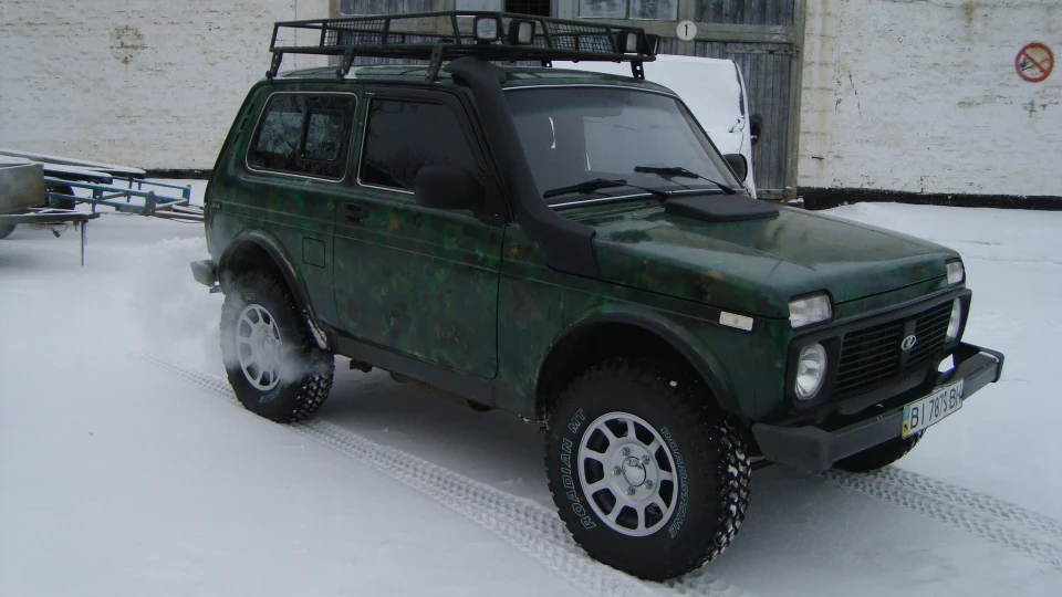 Lada 4x4 3D Зеленка 1.7 2